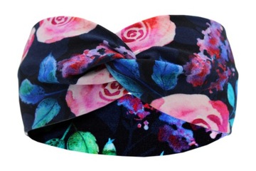 OPASKA DAMSKA NA GŁOWĘ WIOSENNA/LETNIA TURBAN DO WŁOSÓW BAWEŁNIANA OPASKA