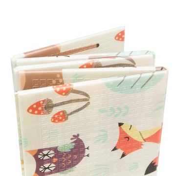 КОВРИК ПЕННЫЙ ДЛЯ ДЕТЕЙ, ДВУХСТОРОННИЙ ОБРАЗОВАТЕЛЬНЫЙ СУМКА HUMBI 120x180