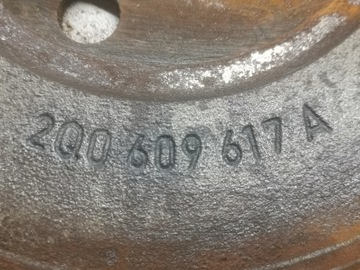 VW VOLKSWAGEN POLO VI 2G ТОРМОЗНОЙ БАРАБАН ЛЕВЫЙ ПРАВЫЙ