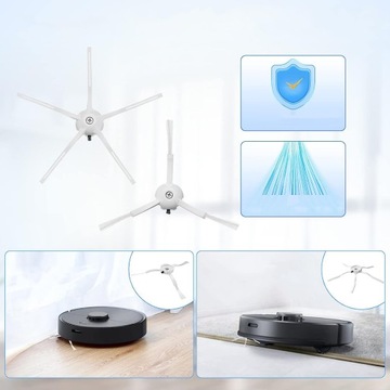 Щетки-фильтры Ролик MOPS для Xiaomi Roborock S6 S60 S65 S5 E4 Max Pure