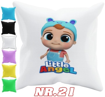 POSZEWKA NA PODUSZKĘ JAŚKA DO PRZEDSZKOLA MAŁY ANIOŁ + IMIĘ GRATIS