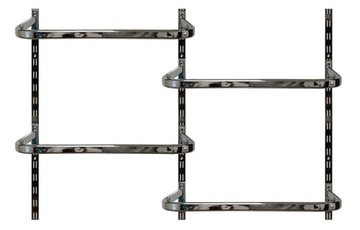 WIESZAK REGAŁ DO DOMU SKLEPU GARDEROBA 180 x 100