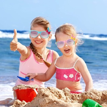 ДЕТСКИЕ СОЛНЦЕЗАЩИТНЫЕ ОЧКИ, ЗАЙЧИК, 2 ШТ.