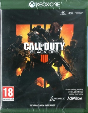 CALL OF DUTY BLACK OPS 4 IIII PL - новый, фольгированный!
