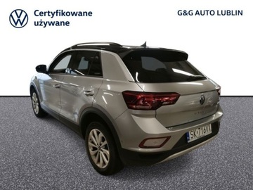 Volkswagen T-Roc I SUV Facelifting 1.5 TSI ACT 150KM 2022 Volkswagen T-Roc Salon PL FV23 DSG 150KM Doposazony Gwarancja ASO, zdjęcie 3