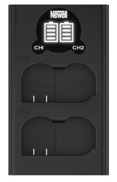 Комплект двухканального зарядного устройства Newell DL-USB-C и два