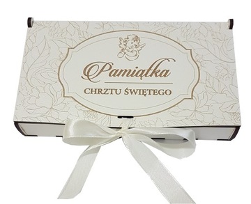 PAMIĄTKA CHRZEST PUDEŁKO NA PIENIĄDZE PREZENT