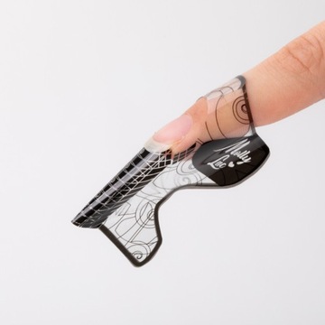 500x Szablon Forma Do Przedłużania Paznokci Akrylem Żelem Rolka MOLLYLAC