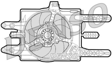 DENSO VENTILÁTOR CHLADIČŮ FIAT PUNTO 93- 85