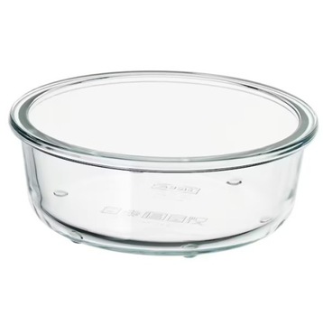 IKEA 365 POJEMNIK na żywność okrąg szkło 400ml
