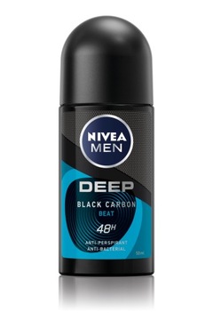 Antyperspirant męski NIVEA MEN Deep Black Carbon