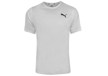 PUMA KOSZULKA MĘSKA T-SHIRT ESS SMALL LOGO TEE WHITE r.L