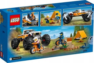 НАБОР LEGO CITY ADVENTURES С ВНЕДОРОЖНИКОМ 4x4 (60387)