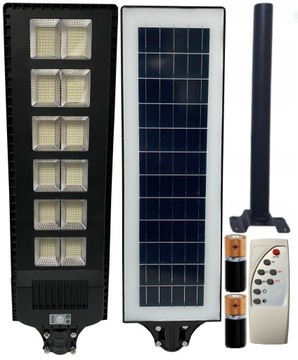 LAMPA Latarnia SOLARNA ULICZNA 1200W UCHWYT PILOT