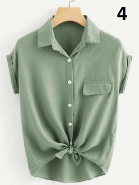 ЭЛЕГАНТНАЯ, МОДНАЯ ЖЕНСКАЯ РУБАШКА, БЛУЗКА, ЦВЕТА XL