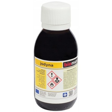 Jodyna 3% roztwór alkoholowy jodu 100ml Biomus
