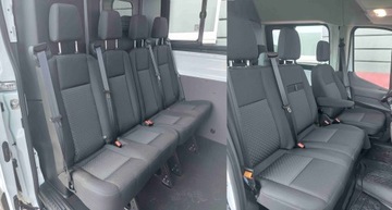 Pokrowce FORD TRANSIT Mk8 2014-2024 7 osób Brygadówka