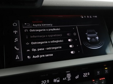 Audi A3 8Y Sportback 1.5 35 TFSI 150KM 2021 Audi A3 Sportback 35 TFSI MHEV Automat Advanced, zdjęcie 24