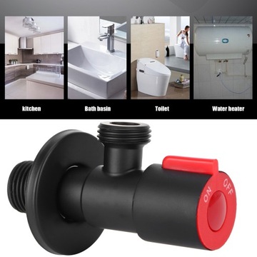 Угловой клапан G1/2 Водяной запорный клапан с