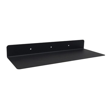 PÓŁKA WISZĄCA PROSTA REGAŁ METAL LOFT 36CM CZARNA
