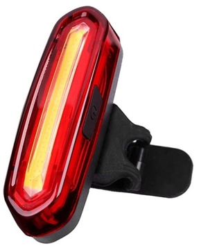 ЗАДНИЙ ВЕЛОСИПЕДНЫЙ ФОНАРЬ LED COB USB МОЩНЫЙ 15H 120LM РЕЖИМЫ ЗАДНЕГО ЛАМПЫ