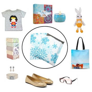 Обертки из фольги декоративной, цветные, курьерские, с печатью, 100 шт.