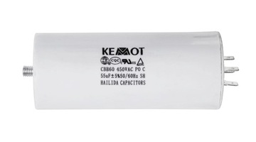 Kondensator rozruchowy silnika 40µF 450V CBB60