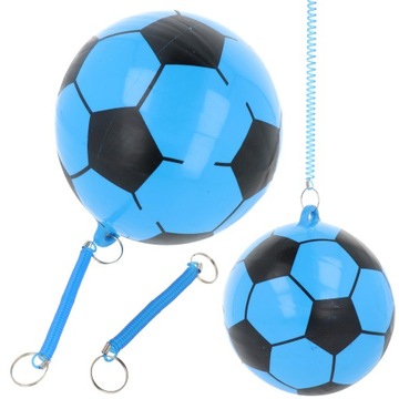 ПРУЖИННЫЙ РЕЗИНОВЫЙ ИГРОВОЙ МЯЧ, НАДУВНОЙ, МЯГКИЙ, СО СТРУНОЙ, ТРЕНИРОВОЧНЫЙ