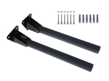 Настенная вешалка для колес, дисков, шин, с массивной ручкой WS06K