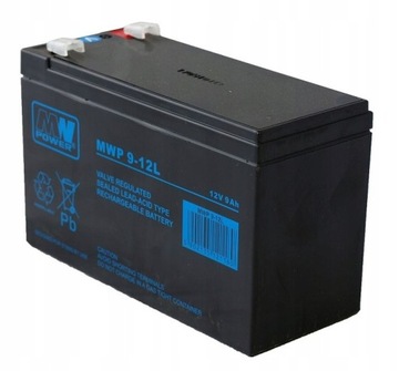 АККУМУЛЯТОР AGM MWH 9-12L 12V 9Ah ДЛЯ ИГРУШЕЧНЫХ АВТОМОБИЛЕЙ ВЕСЫ БЛОК УПРАВЛЕНИЯ ИБП СИГНАЛИЗАЦИИ