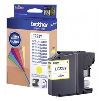 BROTHER LC223Y Tusz Brother LC223Y yellow 550str M