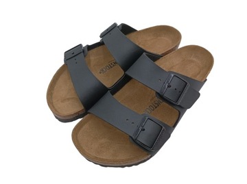 Birkenstock Arizona, klapki męskie, czarne, r.41