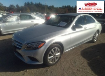 Mercedes Klasa C W205 2019 Mercedes-Benz Klasa C 2019, 2.0L, 4x4, od ubezpieczalni 2.0 Benzyna 255KM