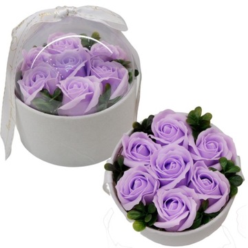 Цветочная Коробка Коробка Цветов Мыло Розы День Матери