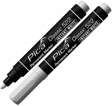 PICA 522/52 MARKER BIAŁY PERNAMENTNY 1-4 mm
