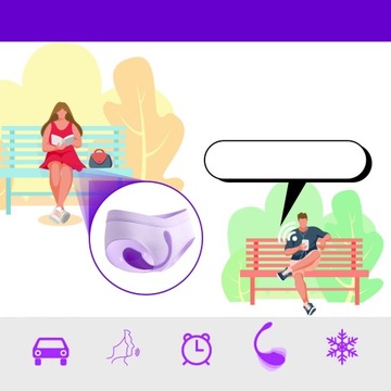 ЖЕНСКИЙ КЛИТОРАЛЬНЫЙ МАССАЖЕР С ДИСТАНЦИОННЫМ УПРАВЛЕНИЕМ BLUETOOTH СЕКС-ИГРУШКА ДЛЯ ПАР