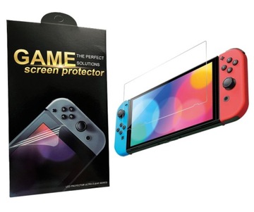 УСИЛЕННЫЙ КОРПУС ДЛЯ NINTENDO SWITCH OLED V1 V2 + ЗАКАЛЕННОЕ ЗАЩИТНОЕ СТЕКЛО 9H