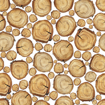 Plastry drewna 7 szt na ścieżkę ogrodową 15-20 cm