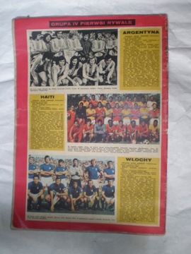 Футбол. Специальный выпуск от 74 июня 1974 г., чемпионат мира.