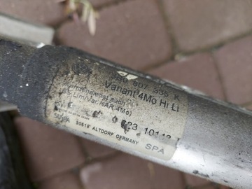 VW PASSAT B5 FL БАЛКА ЗАДНЕГО БАМПЕРА 4MOTION BUMPERS