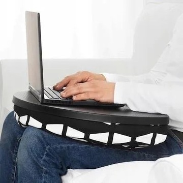 Slimee Aray с подушкой ноутбука 52x35x9,5 см черный