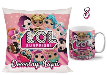 НАБОР ПОДУШКА + КРУЖКА ЛОЛ СЮРПРИЗ + ИМЯ N6
