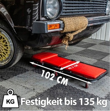 СТУЛ ДЛЯ МАСТЕРСКОЙ 2В1 СКЛАДНОЙ 7 КОЛЕСА СИДЕНЬЕ TEKSON