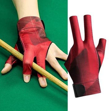 Рукавицы для бильярда Перчатки на три пальца для левой руки