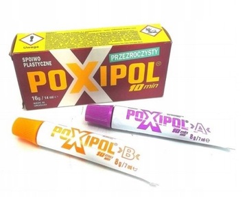 POXIPOL ПРОЗРАЧНЫЙ ДВУХКОМПОНЕНТНЫЙ КЛЕЙ-ВЯЗУЮЩИЙ 14мл