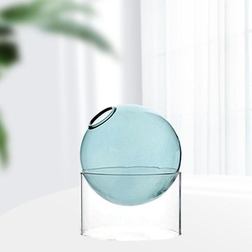 Art Clear Круглая стеклянная ваза Настольный террариум