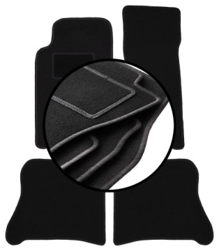 Velurové koberce komplet pro: Jeep Grand Cherokee Wj terénní (1998-2004)