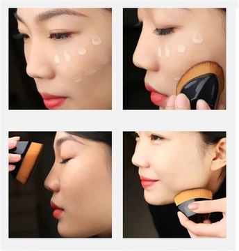 ПЛОТНАЯ МЯГКАЯ КИСТОЧКА ДЛЯ ОДНОРОДНОЙ ТОНАЛЬНОЙ ОСНОВЫ