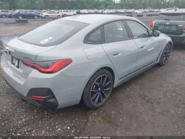 BMW i4 2022 BMW i4 EDRIVE40 2022, od ubezpieczalni Elektryczny 442KM, zdjęcie 4