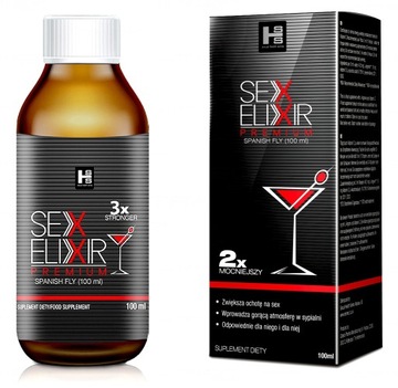 100ML SEX ELIXIR PREMIUM HISZPAŃSKA MUCHA LIBIDO